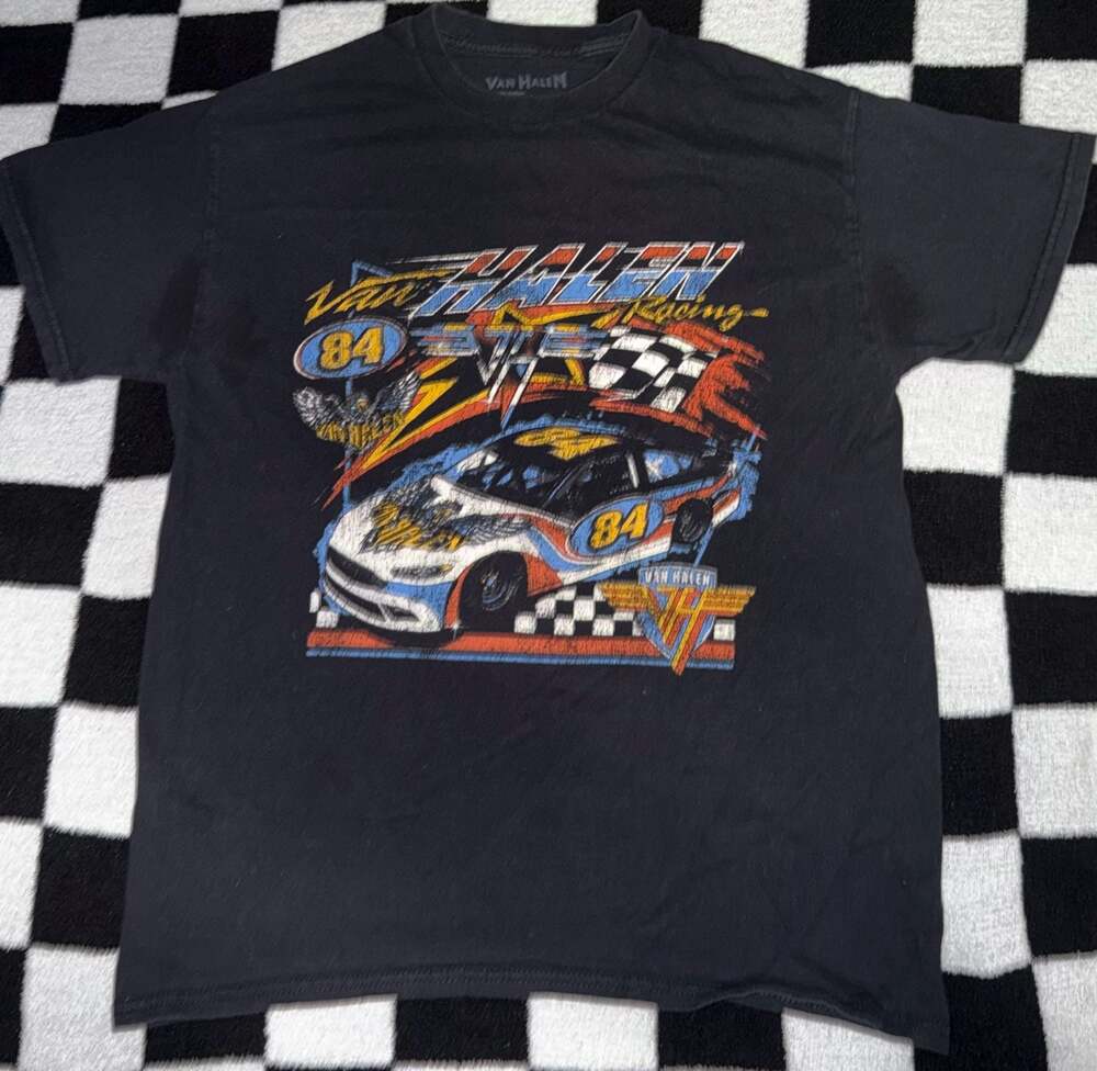 Van Halen Racing Graphic Band T-Shirt